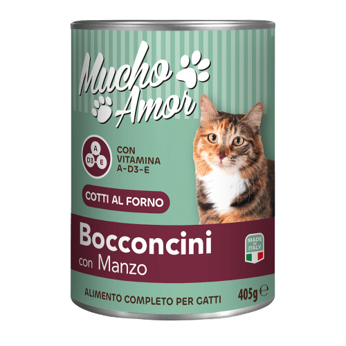 Bocconcini con manzo (405g)