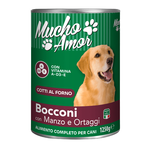 Bocconi con manzo e ortaggi (1250g)