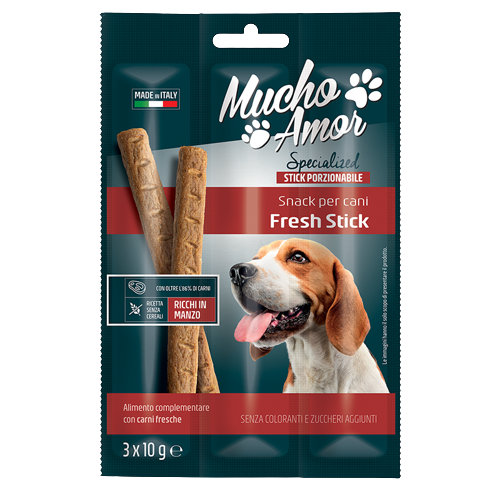 Snack per cani fresh stick (3x10g)